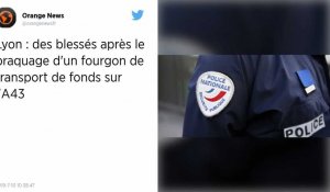 Braquage d'un fourgon blindé sur l'autoroute A43 près de Lyon, trois blessés