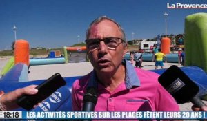 Le 18:18 - Marseille : kayak, hip-hop, trampoline... C'est parti pour les activités sportives sur les plages