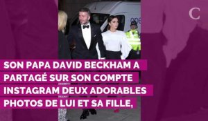 PHOTOS. Harper Beckham : ses parents et ses frères lui adresse...