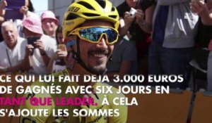 Julian Alaphilippe : Son maillot jaune lui a déjà rapporté une coquette somme