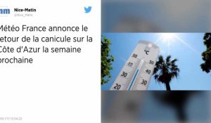 La canicule de retour la semaine prochaine, confirme Météo France