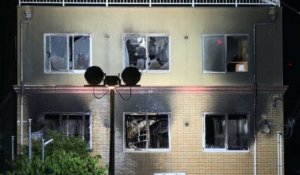 Incendie dans un studio d'animation au Japon: 24 morts