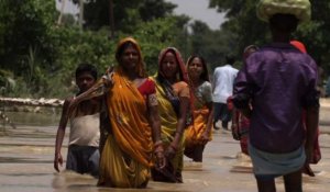 Inde: faim et désespoir pour les victimes des inondations