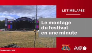 Vieilles Charrues 2019 : le montage du festival en une minute