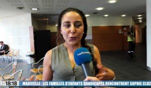 Handicap : la secrétaire d'État Sophie Cluzel à la rencontre des familles à Marseille