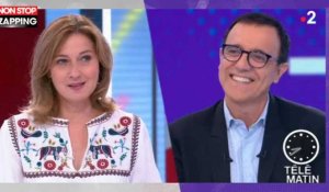 Télématin : Thierry Beccaro très ému après un hommage de sa chroniqueuse (vidéo) 