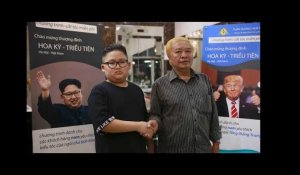 Des coiffures &quot;Trump&quot; ou &quot;Kim Jong-Un&quot; gratuites à Hanoï