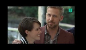 Les images de l&#39;arrivée de Ryan Gosling et Claire Foy à la Mostra de Venise