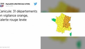 Canicule. L'alerte rouge levée, 31 départements en vigilance orange, attention aux orages