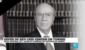 Décès de Béji Caïd Essebsi :"c'est la perte d'un père spirituel en Tunisie"