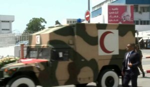 Tunis: le convoi transportant le corps du président Béji Caïd Essebsi quitte l'hôpital