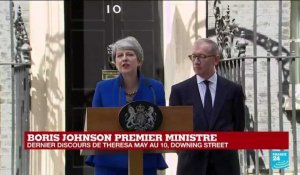 REPLAY - Dernier discours de Theresa May au 10, Downing Street