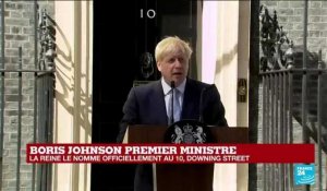 REPLAY - Discours de Boris Johnson au 10, Downing Street