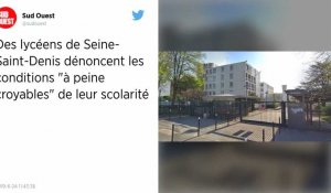 Seine-Saint-Denis. « Sommes-nous moins français ? » : des lycéens dénoncent leurs conditions de travail