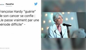 Françoise Hardy révèle être atteinte d'un nouveau cancer et craint de ne plus pouvoir chanter