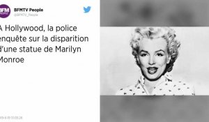 Un homme arrêté pour le vol d'une statue de Marilyn Monroe à Hollywood