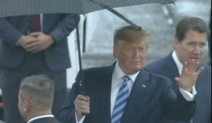 Donald Trump arrive à Osaka pour un G20 sous tension