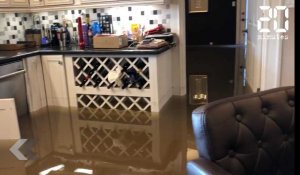 Le Rewind: Un Texan filme les dégâts causés par une inondation dans sa maison
