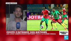 CAN-2019 : le Cameroun s'impose 2 buts à 0 contre la Guinée-Bissau