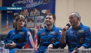Trois astronautes redescendent sur Terre après six mois dans l'ISS