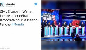 États-Unis : Elizabeth Warren domine le premier débat démocrate pour la Maison Blanche
