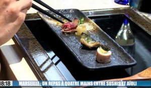 Marseille : un repas à quatre mains entre sushis et Aïoli