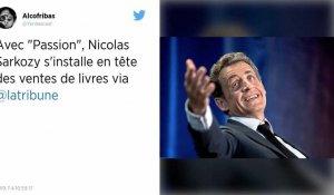 Nicolas Sarkozy en tête des ventes de livres en France