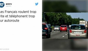 Sur l'autoroute, les Français roulent « trop vite et trop près »