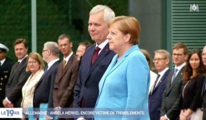 Nouvelle crise de tremblements d'Angela Merkel - ZAPPING ACTU DU 11/07/2019