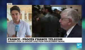 Dernier jour du procès de France Télécom et de ses ex-dirigeants pour "harcèlement moral"