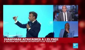 Diasporas africaines à l'Élysée : Macron veut changer les "prismes" et les "paradigmes", vraiment ?