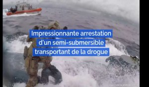 Les gardes-côtes américains arrêtent en mer un semi-submersible transportant de la drogue