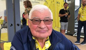 Tour de France. Interview de Raymond Poulidor, ancien coureur, trois fois deuxième du Tour