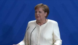 Merkel assure "prendre soin de sa santé"