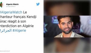 Kendji Girac refoulé d'Algérie à cause d'un problème de visa, son concert annulé