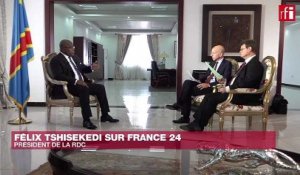 Interview exclusive de Félix Tshisekedi