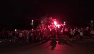 CAN 2019, les supporters algériens fêtent la victoire à Lille