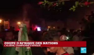 L'Algérie, championne d'Afrique : "Dispositif policier impressionnant sur les Champs-Elysées"