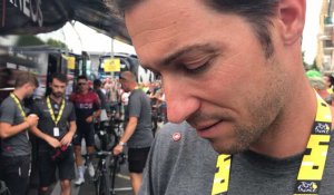 Tour de France. Interview de Nicolas Portal, à Tarbes