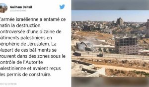 Israël entreprend la démolition de maisons en limite de Jérusalem