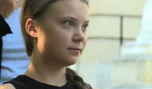 Greta Thunberg accueillie par Richard Ferrand