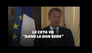 Macron répond à Hulot sur le Ceta et lui enjoint de &quot;prendre ses responsabilités&quot;