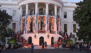La Maison Blanche à l'heure d'Halloween