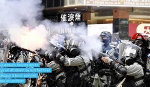  Hong-Kong : escalade de la violence entre police et manifestants, tirs à balles réelles, immolation..