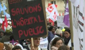 Hôpital public en danger: début de la manifestation à Paris (1)