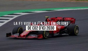 Les courses de Formule 1 visent le zéro émission de CO2 d'ici 2030