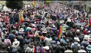 Obsèques de manifestants boliviens tués lors de heurts