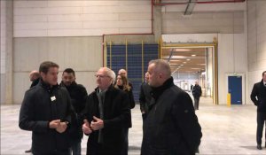 La seconde plateforme de Magna Park (Gazeley GLP) inaugurée près d'Arras