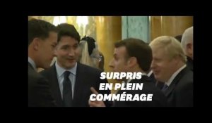 Macron, Trudeau et Johnson semblent rire de Trump dans une vidéo en marge de l&#39;Otan