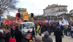 Avignon : la manifestation en cours de constitution